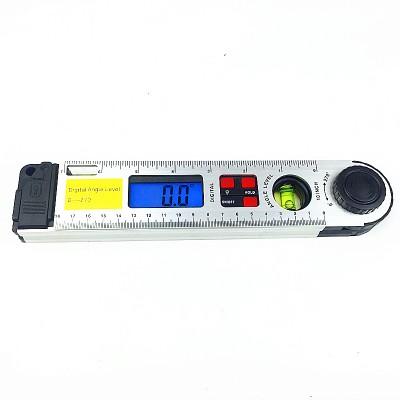 Professional digital calibrated protractor bubble inclinometer mini angle spirit level aluminum digital angle meter