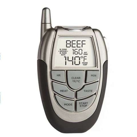 Movable digital meat thermometer led food probe meat kitchen BBQ